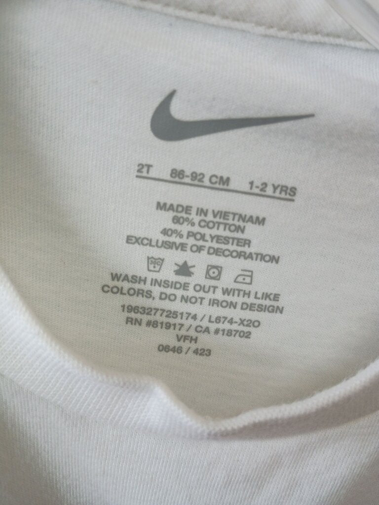 Nike Long Sleeve T-Shirt for Toddlers