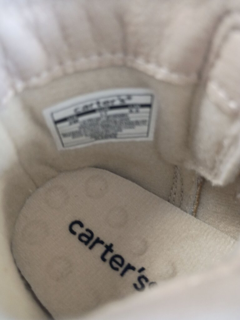 Carter's Metallic Baby Booties