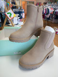 Mia Girls' Beige Ankle Boots