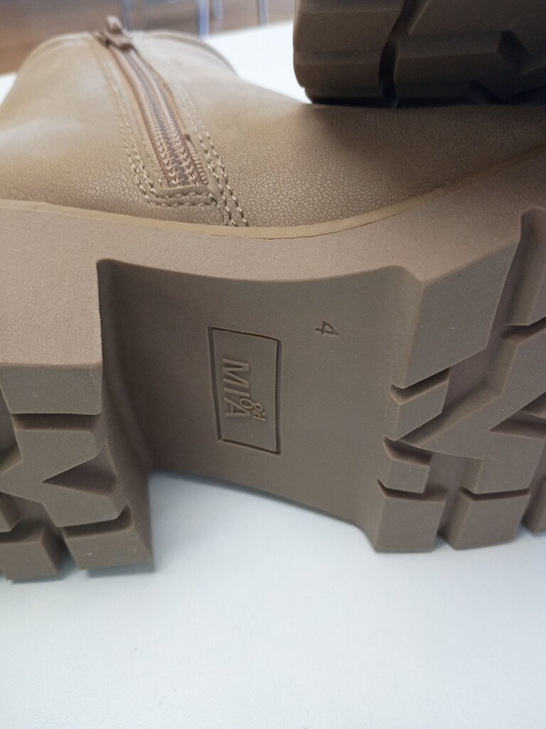 Mia Girls' Beige Ankle Boots