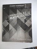 Principles of Mathematics Student Workbook Book 1