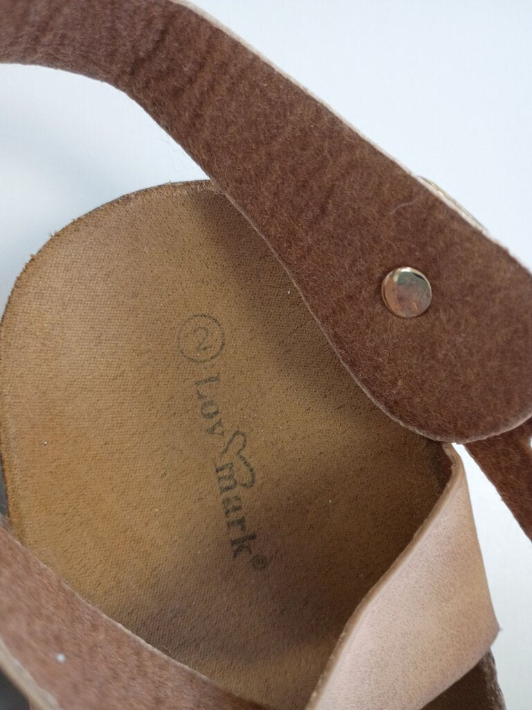 Tan Strappy Sandals