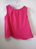 Girls Pink Sleeveless Top