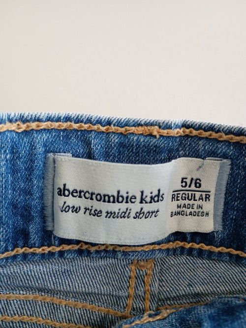 Abercrombie Kids Low Rise Midi Shorts