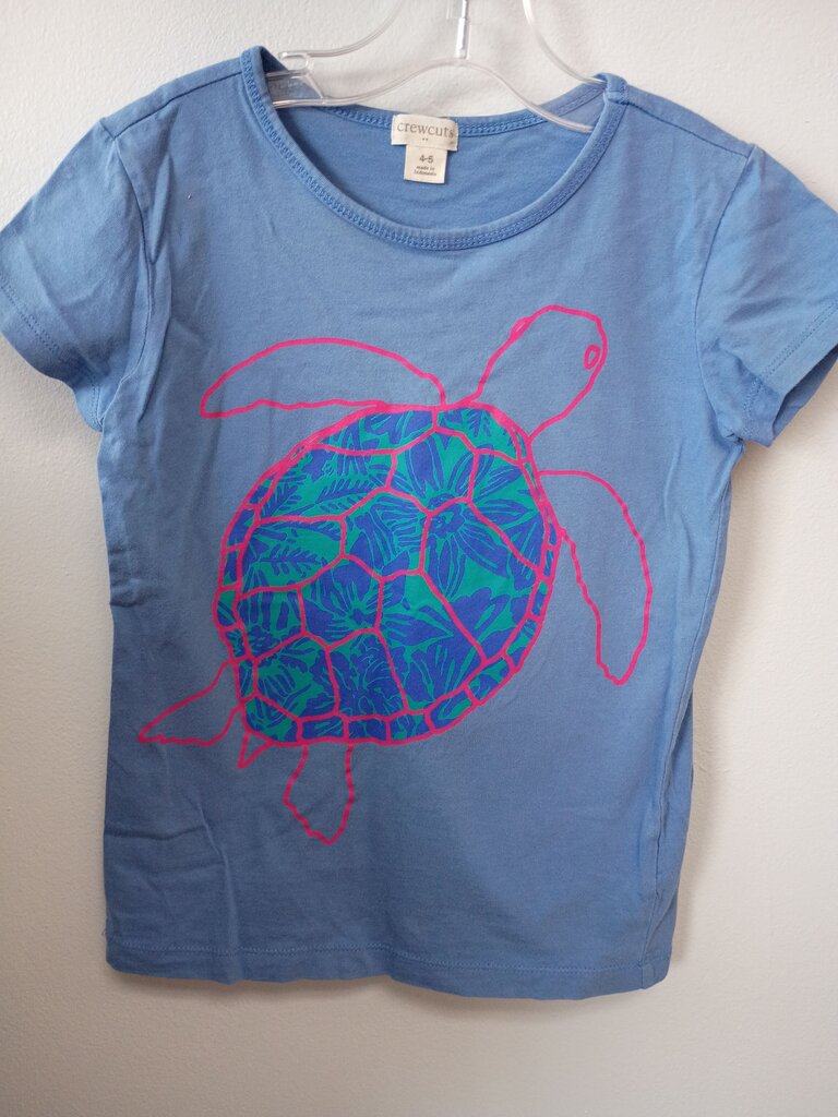 Crewcuts Blue Turtle Graphic Tee