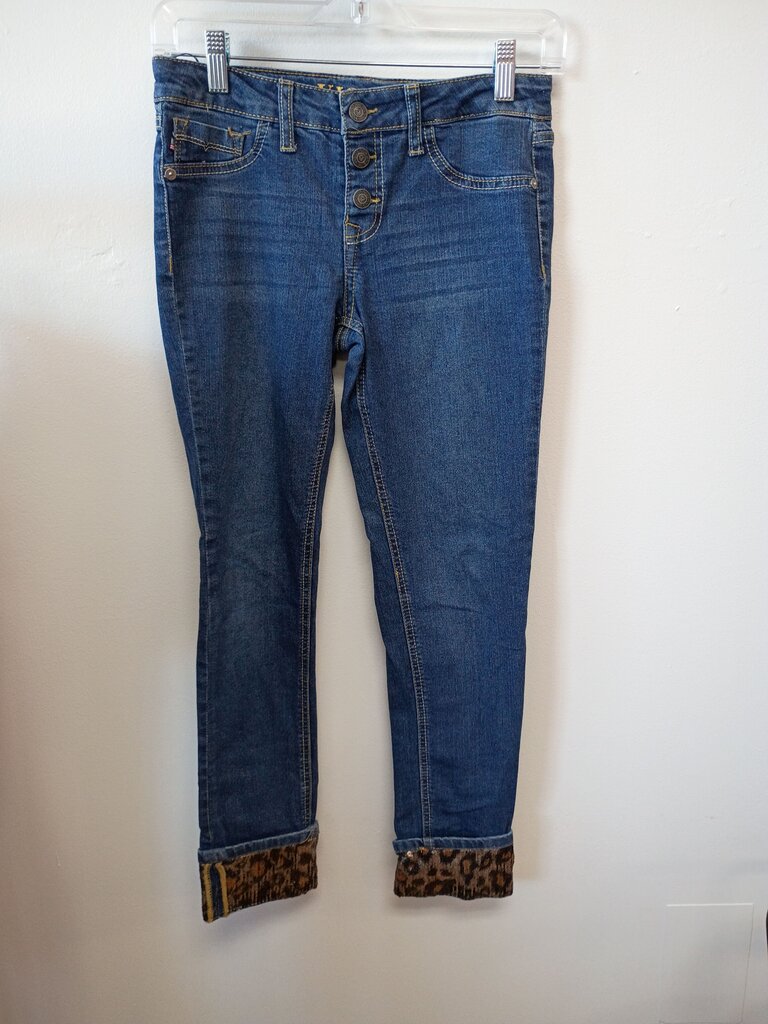 Vigoss Girls' High-Rise Denim Pants