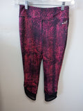 BCG Girls' Athletic Leggings in Pink and Black