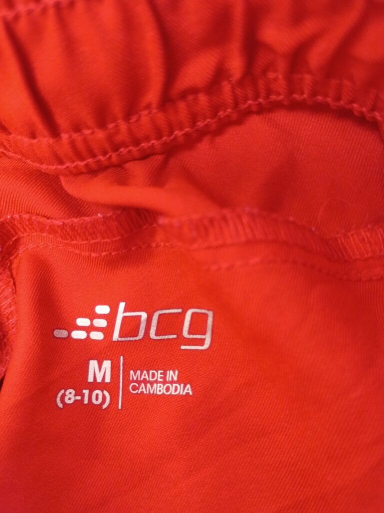 BCG Athletic Red Shorts