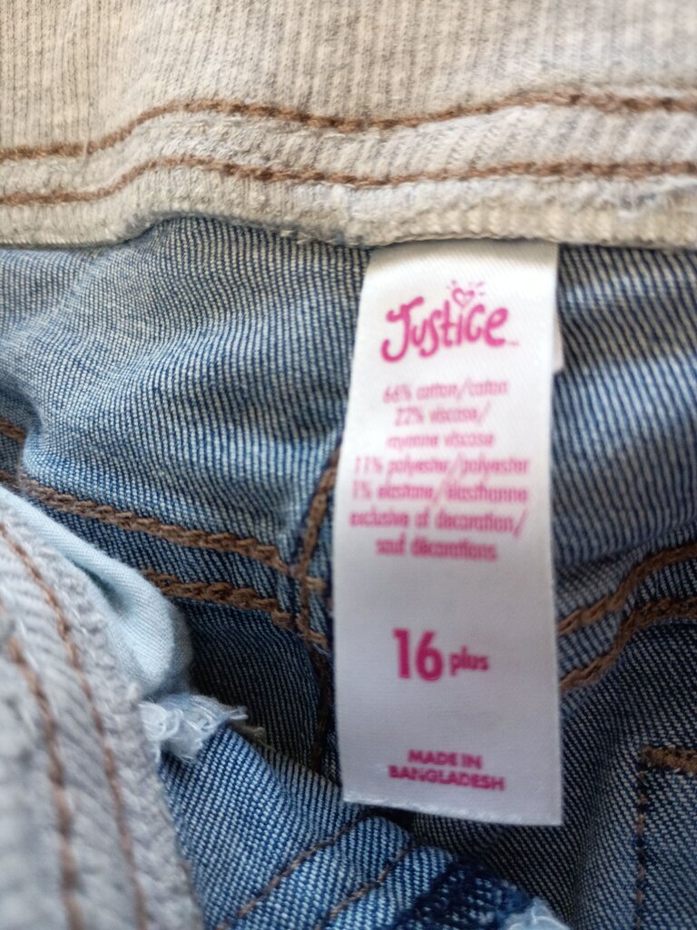 Justice Girls Denim Shorts