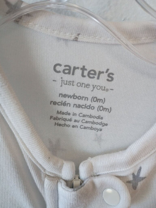 * Carter's Sleeper with Stars and Moons, size Newborn