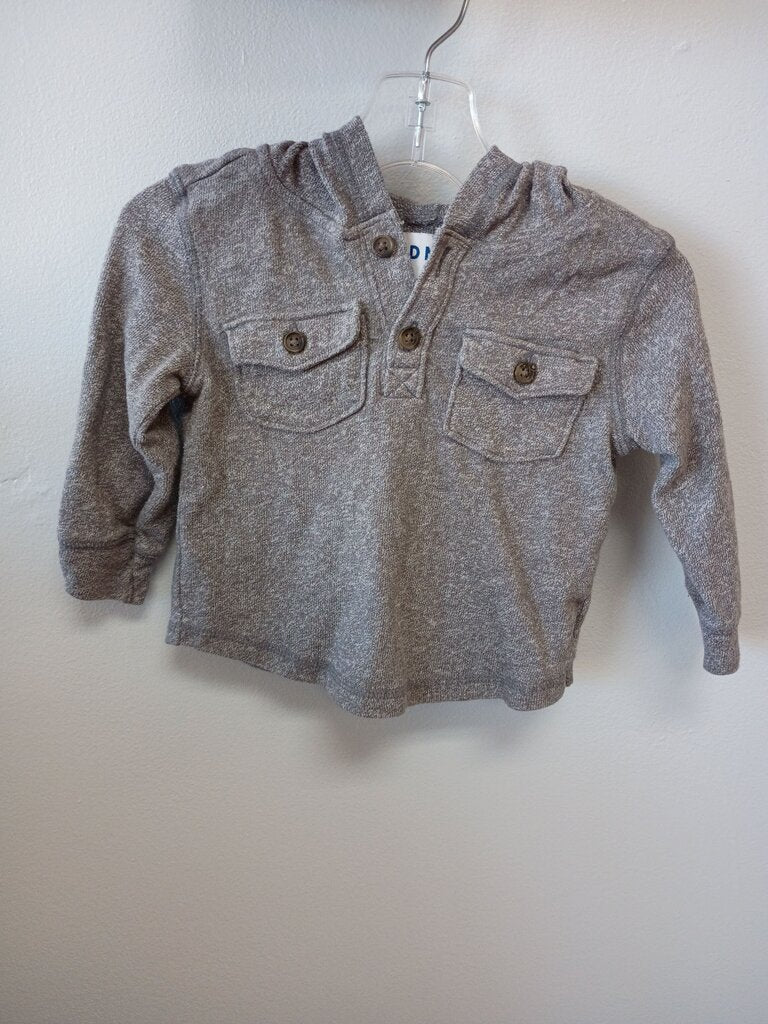 Old Navy Gray Long Sleeve Top
