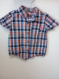 Just One You Baby Boy's Plaid Button-Up Shirt