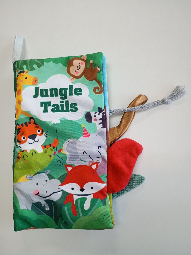 Jungle Tails Soft Baby Book