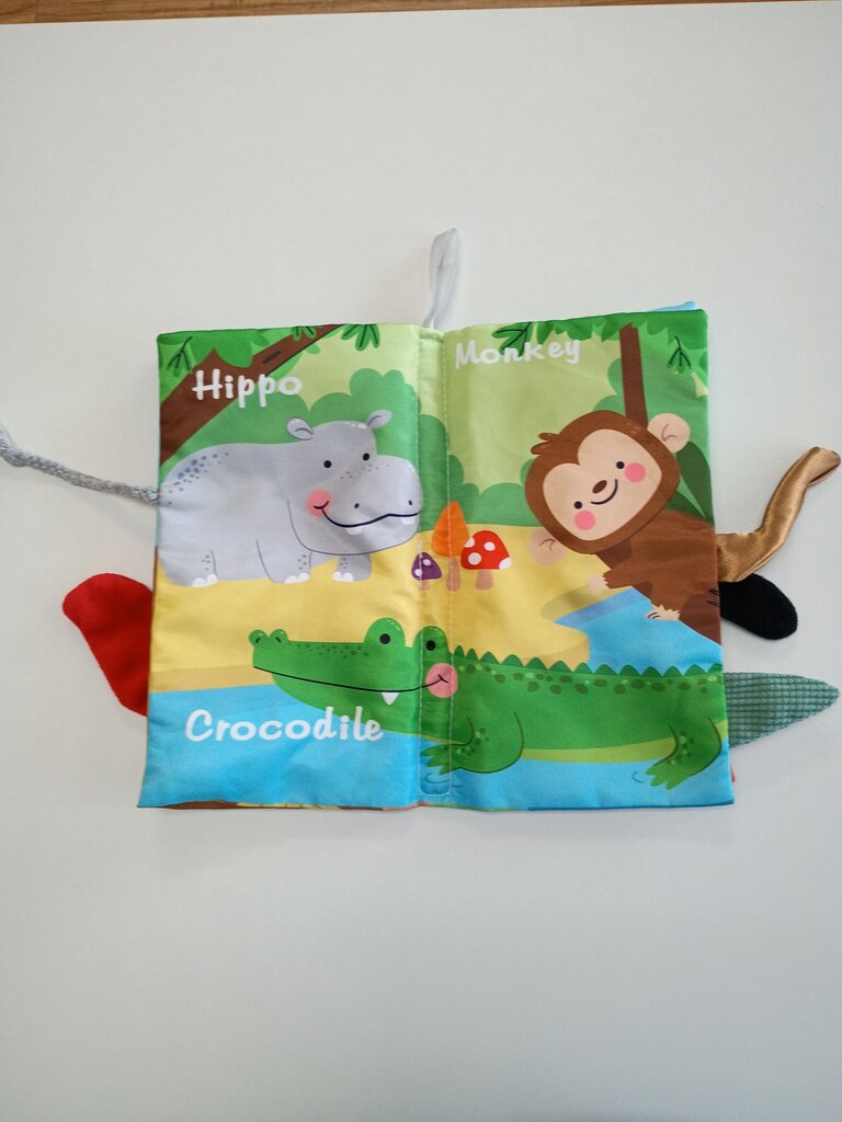 Jungle Tails Soft Baby Book