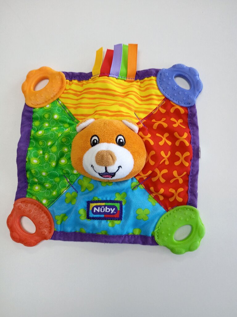 Nûby Colorful Bear Sensory Blanket