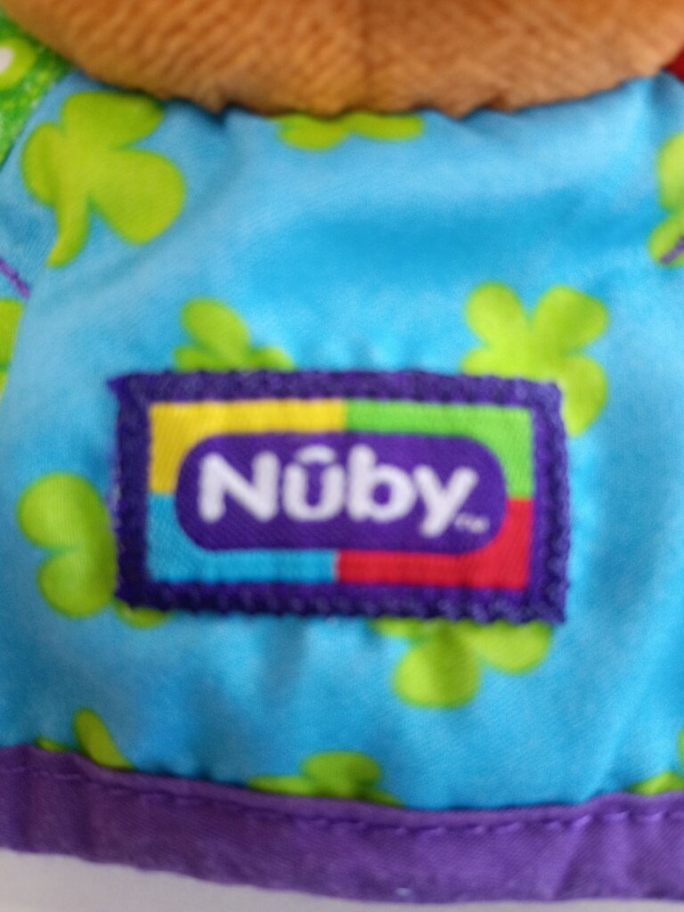 Nûby Colorful Bear Sensory Blanket