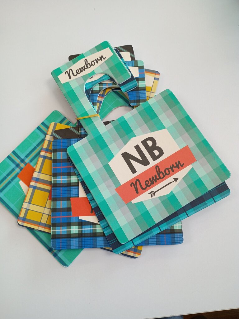 Milestone Baby Age Cards