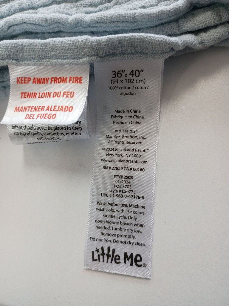Little Me Muslin Swaddle Blanket