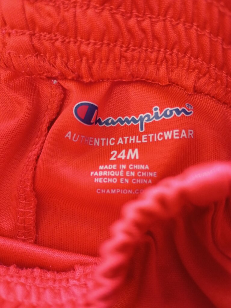 Champion Red Athletic Shorts for Kids