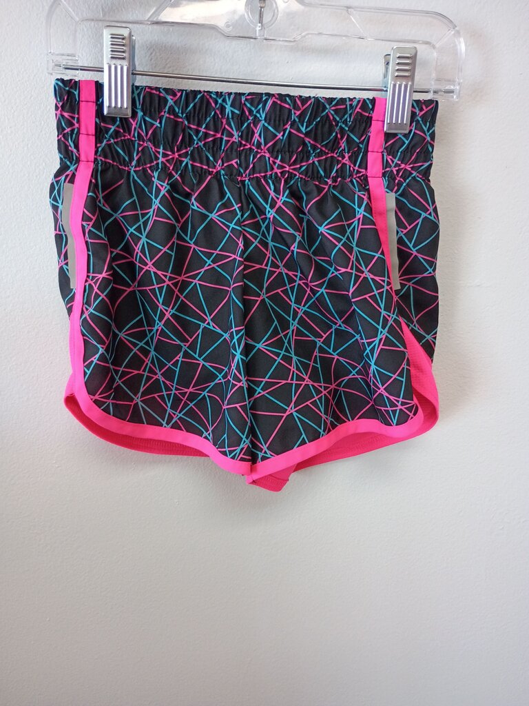 Youth Shorts with Geometric Design
