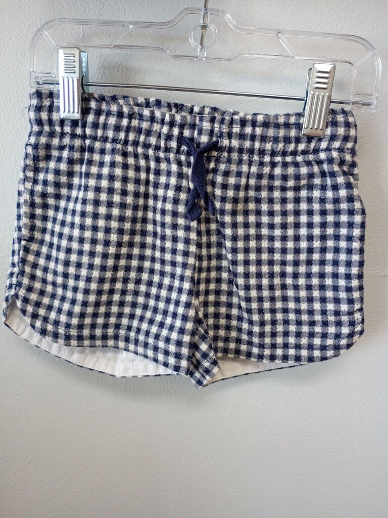 Cat & Jack Blue and White Gingham Shorts