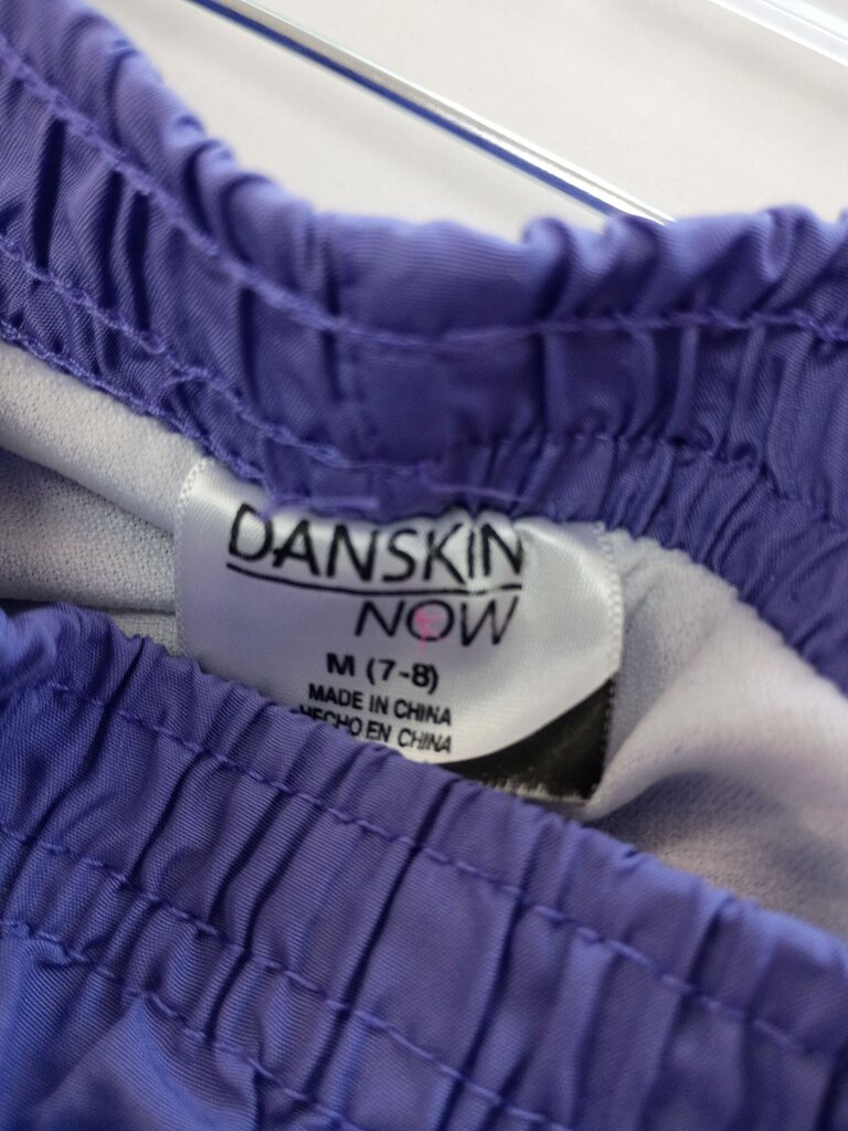 Danskin Now Girls Purple Athletic Shorts