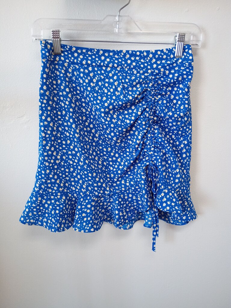 Floral Ruffled Skirt