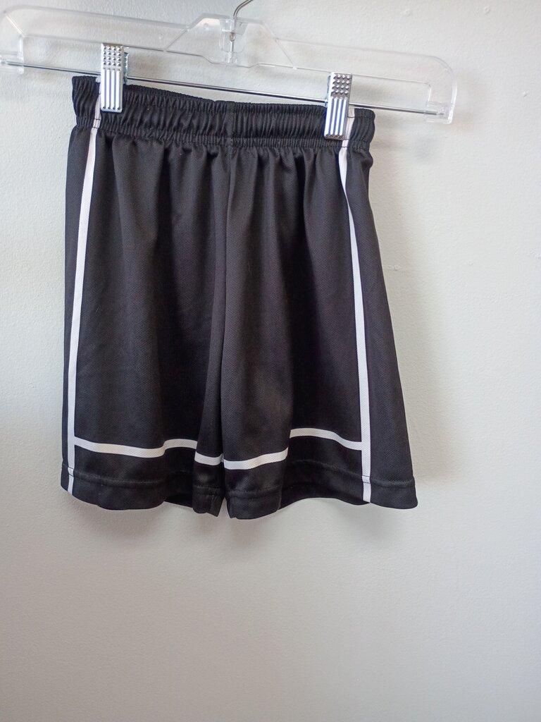 Youth Sports Shorts with White Stripes
