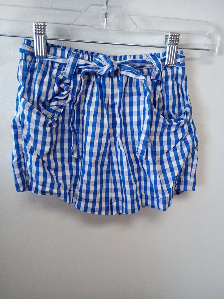 Copper Key Blue and White Gingham Shorts