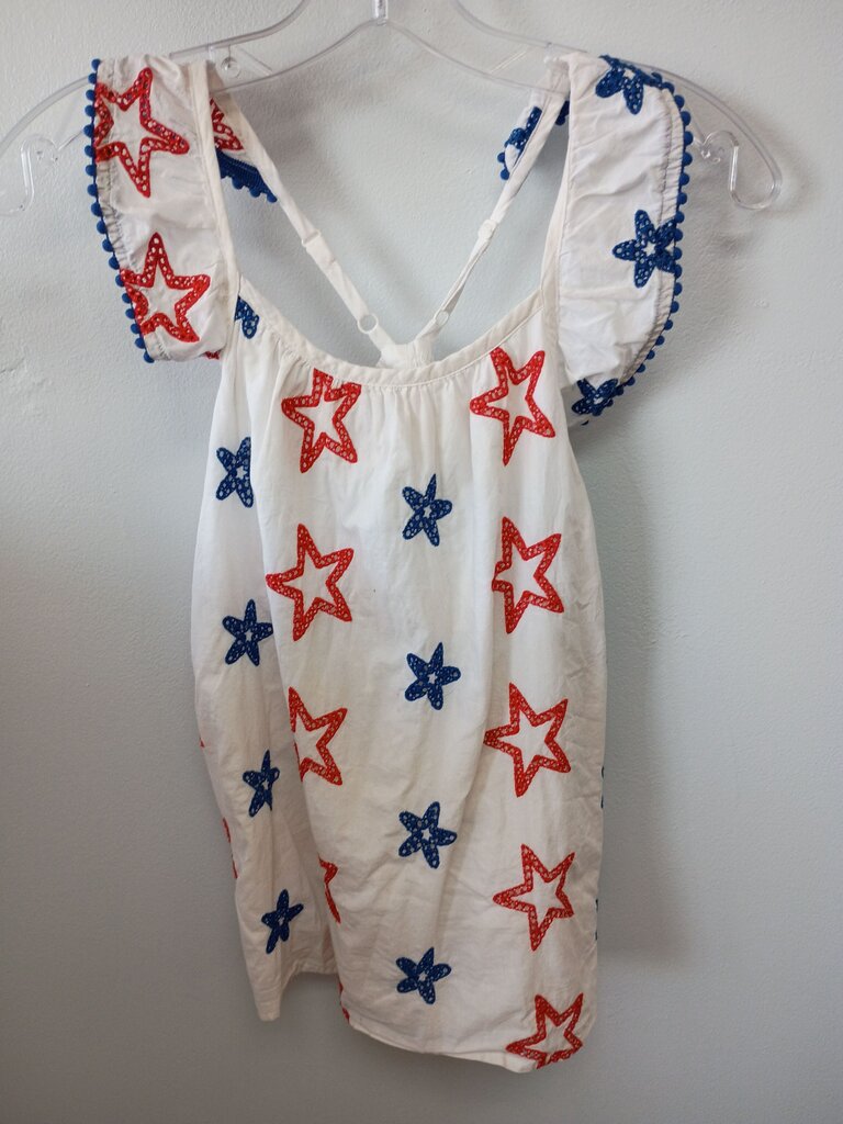 Star Printed Dress for Girls