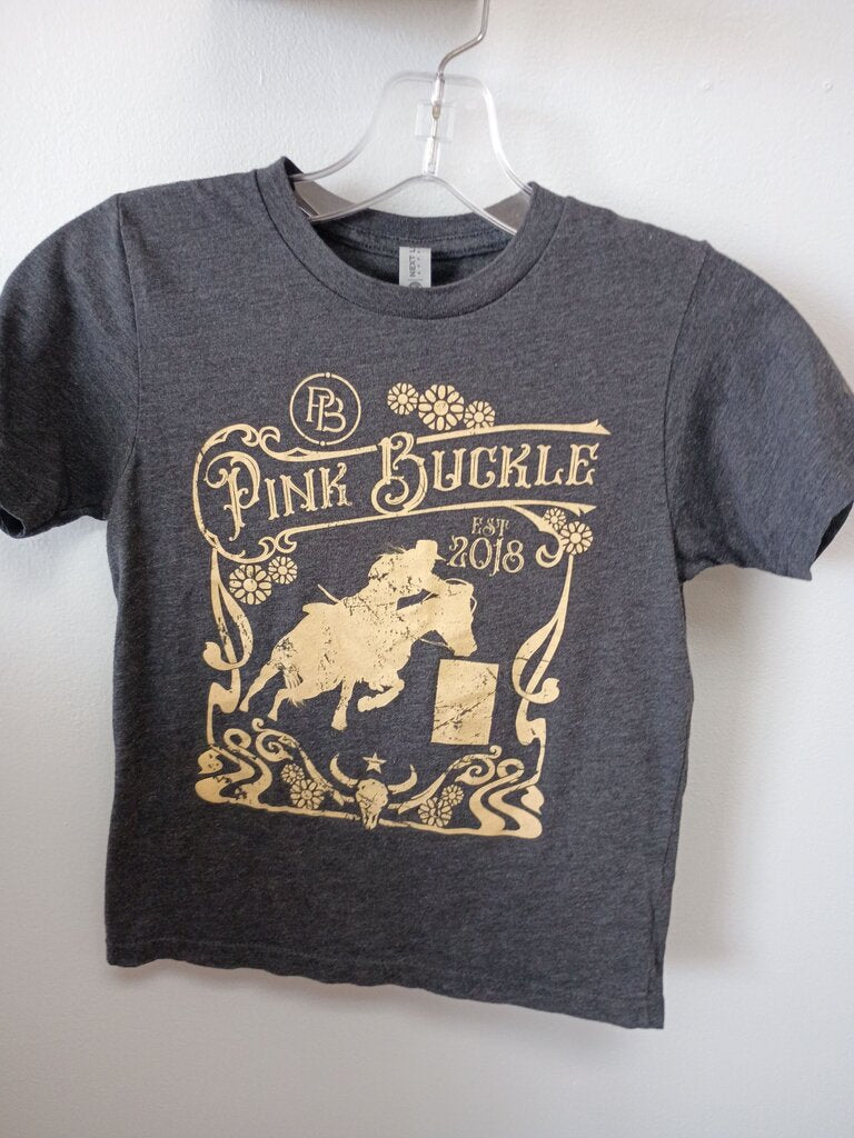 Pink Buckle Graphic Tee