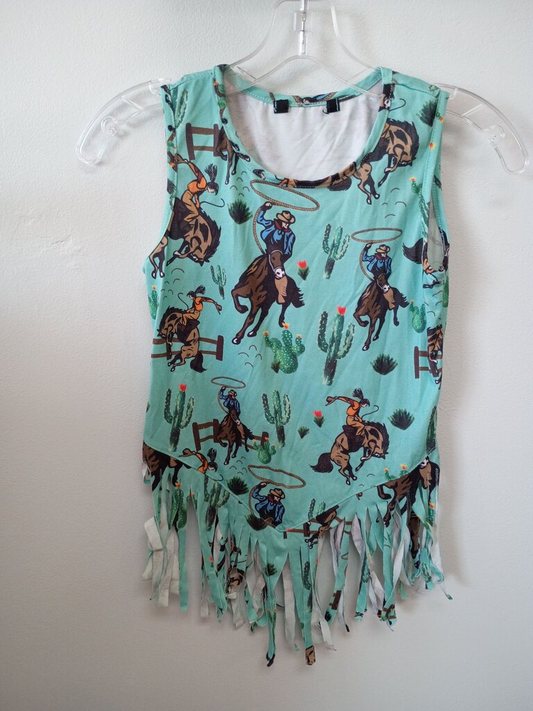 Cowboy Themed Tank Top for Kids