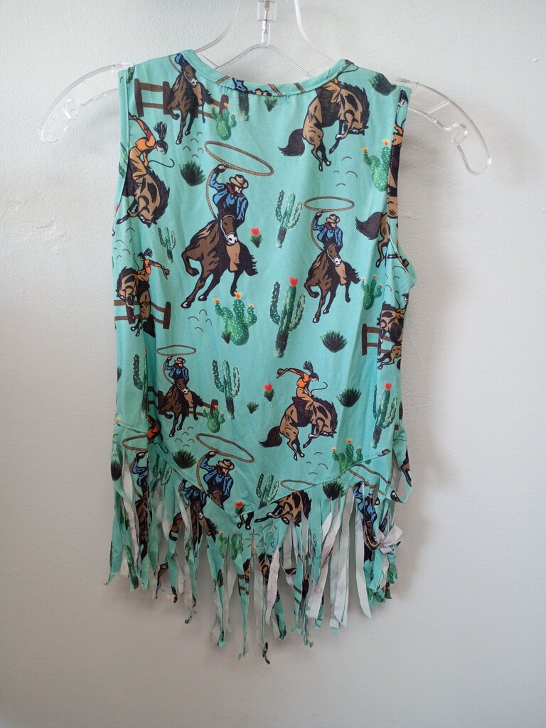 Cowboy Themed Tank Top for Kids