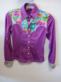 Ranch Dressn Youth Floral Long Sleeve Shirt